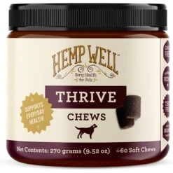 Hemp Well Hemp Thrive Soft Chew Dog Supplement