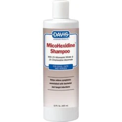 Davis MicoHexidine Dog & Cat Shampoo, 12-oz Bottle
