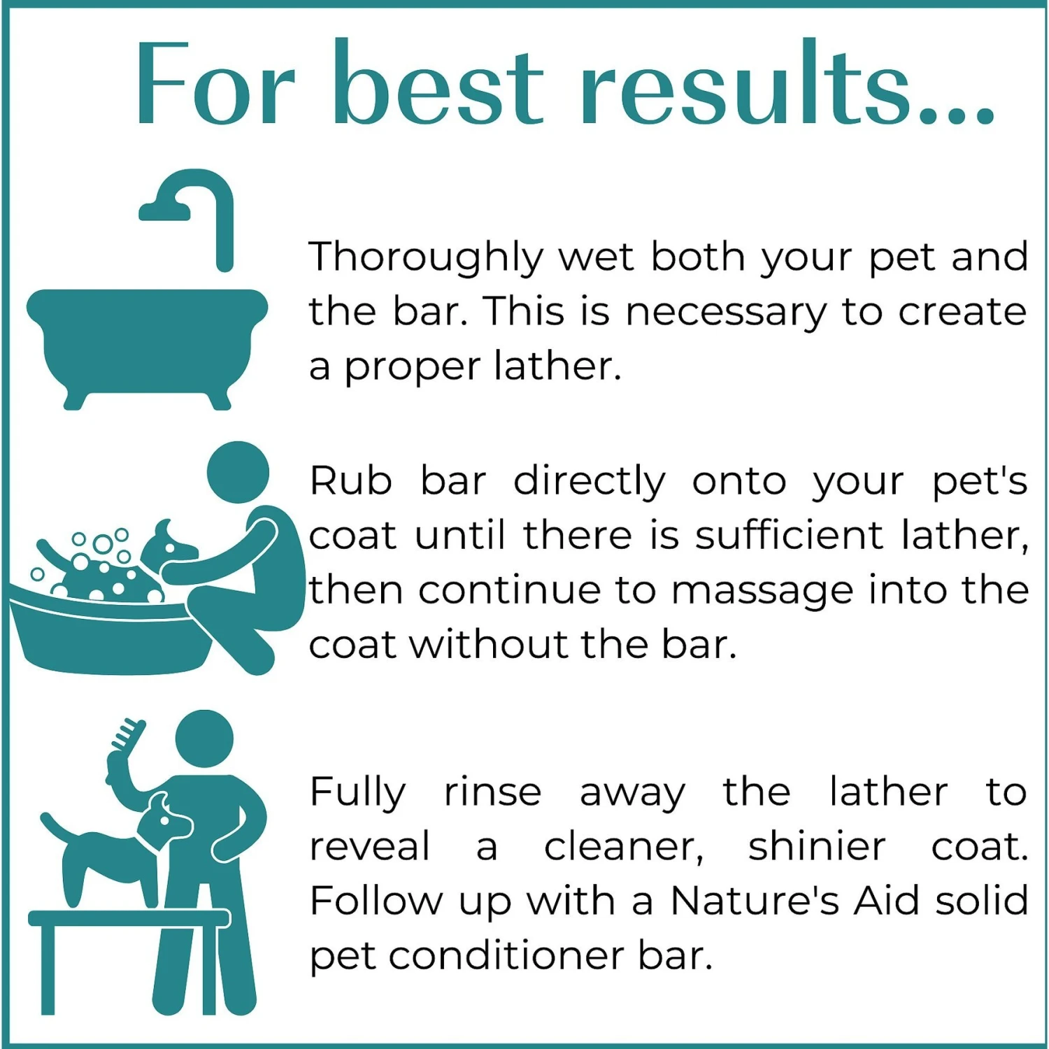 Nature's Aid True Natural Solid Chamomile & Clary Sage Puppy Shampoo Bar 4 Nature's Aid True Natural Solid Chamomile & Clary Sage Puppy Shampoo Bar - Image 4