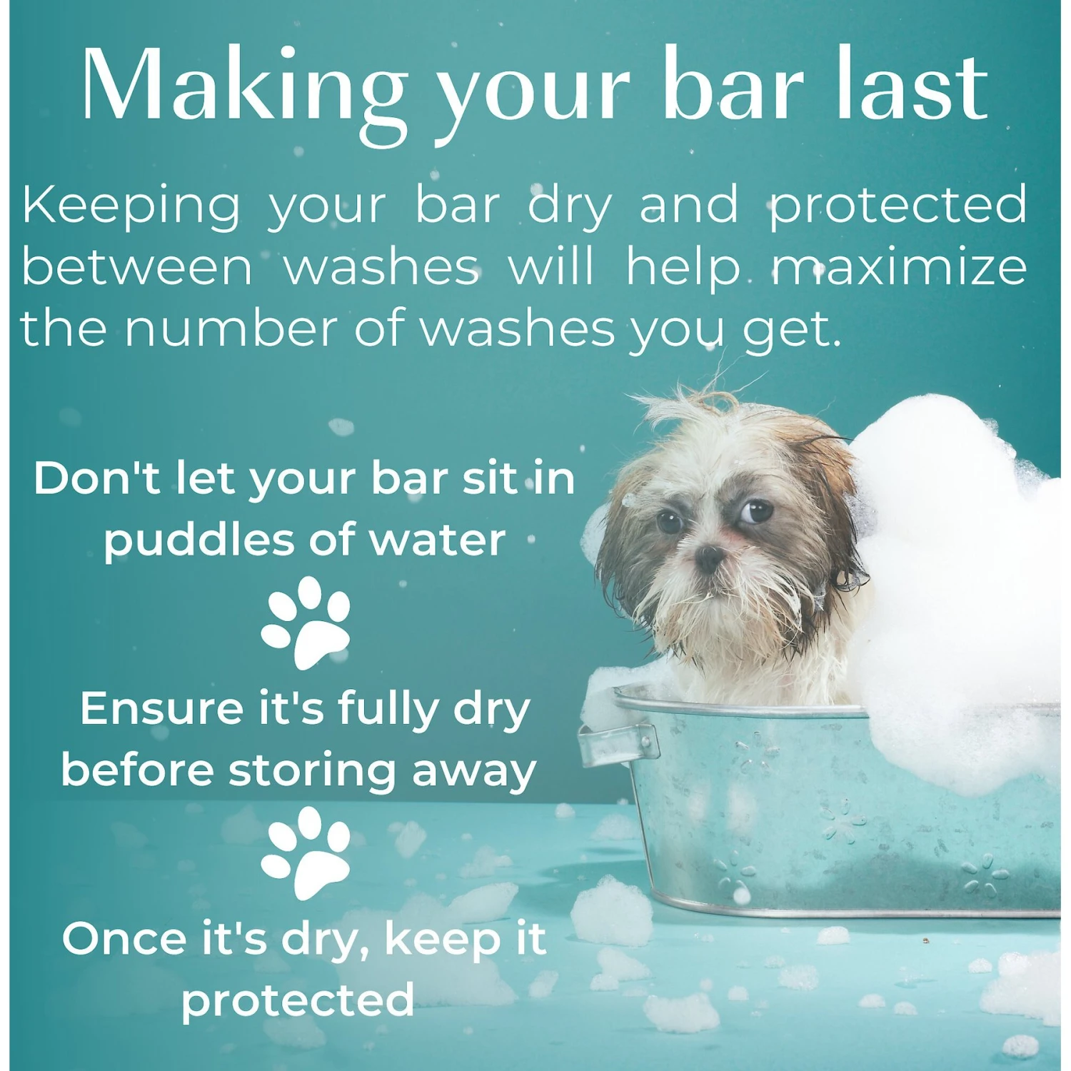 Nature's Aid True Natural Solid Chamomile & Clary Sage Puppy Shampoo Bar 5 Nature's Aid True Natural Solid Chamomile & Clary Sage Puppy Shampoo Bar - Image 5