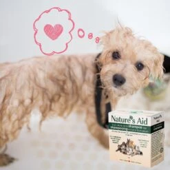 Nature's Aid True Natural Solid 2 In 1 Mango Butter & Tangerine Dog Shampoo Bar -Pet Wellness 266931 PT2. AC SS1800 V1611184263