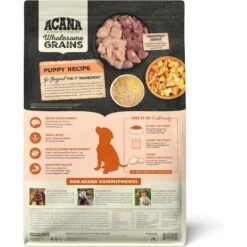 ACANA Wholesome Grains Puppy Recipe Dry Dog Food -Pet Wellness 267890 PT2. AC SS1800 V1696264368