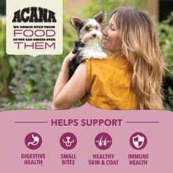 ACANA Wholesome Grains Small Breed Recipe Dry Dog Food -Pet Wellness 267894 PT4. AC SS1800 V1696266695