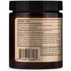 Bark And Whiskers Organic Curcumin Dog & Cat Supplement 6 Bark And Whiskers Organic Curcumin Dog & Cat Supplement -Pet Wellness 267895 PT2. AC SS1800 V1675094298