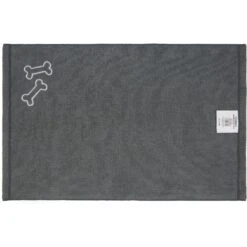 Frisco Embroidered Pawprint Microfiber Dog Bath Towel -Pet Wellness 269029 PT2. AC SS1800 V1624454034