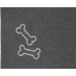 Frisco Embroidered Pawprint Microfiber Dog Bath Towel -Pet Wellness 269029 PT3. AC SS1800 V1624453688