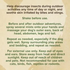 Earth Heart Buzz Guard Aromatherapy Dog Spray -Pet Wellness 269143 PT6. AC SS1800 V1611355324