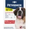 PetArmor Flea & Tick Spot Treatment For Dogs, 89 - 132 Lbs