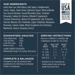 Instinct Raw Meals Grass-Fed Lamb Recipe Grain-Free Freeze-Dried Adult Dog Food -Pet Wellness 270206 PT7. AC SS1800 V1690814768