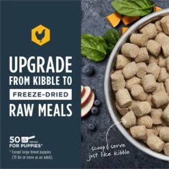 Instinct Raw Meals Cage-Free Chicken Recipe Grain-Free Freeze-Dried Puppy Food -Pet Wellness 270211 PT2. AC SS1800 V1690553065