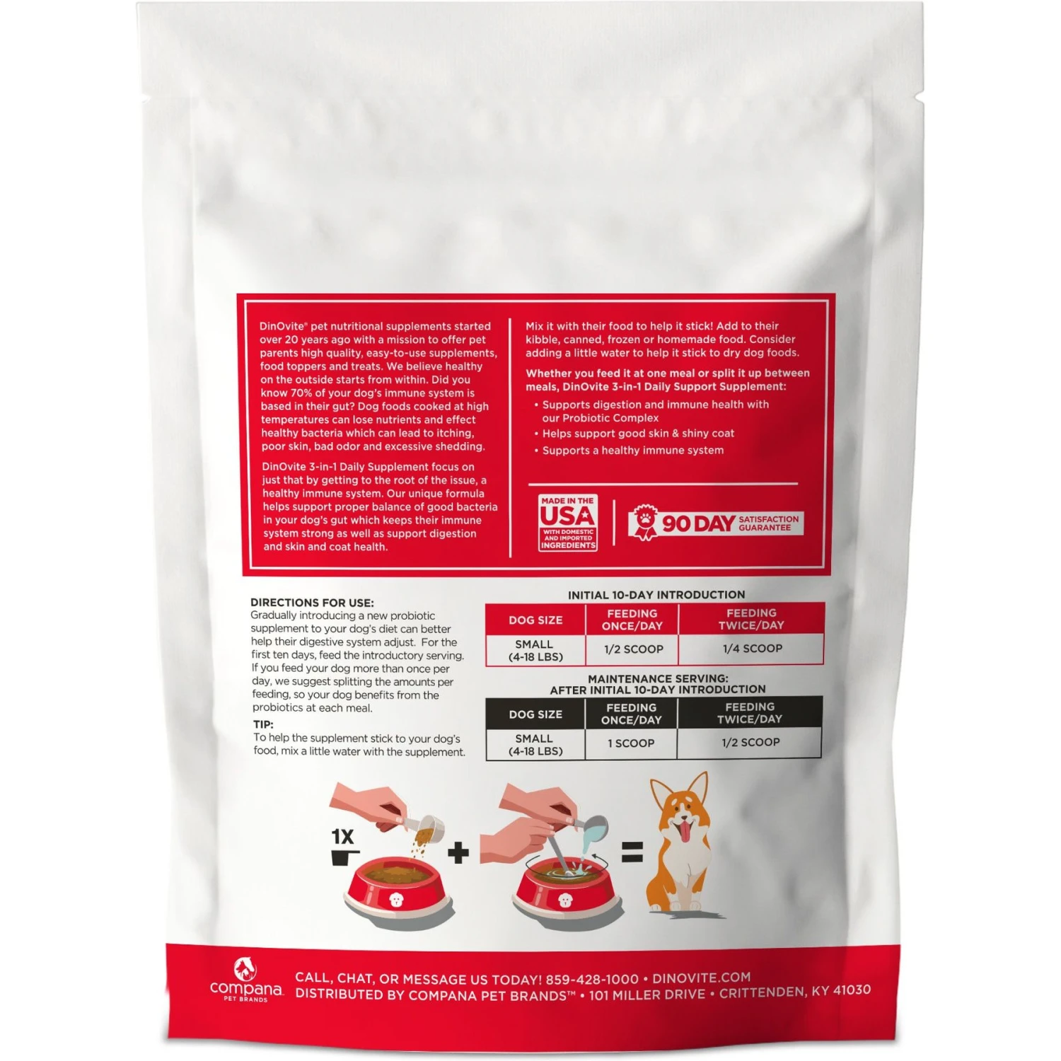 Dinovite Small Dog Supplement 2 Dinovite Small Dog Supplement - Image 2