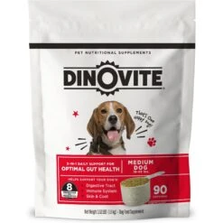 Dinovite Medium Dog Supplement, 3.5-lb Box