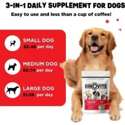Dinovite Large Dog Supplement, 84.64-oz Box -Pet Wellness 270740 PT2. AC SS1800 V1677010699
