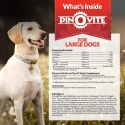 Dinovite Large Dog Supplement, 84.64-oz Box -Pet Wellness 270740 PT8. AC SS1800 V1658455642