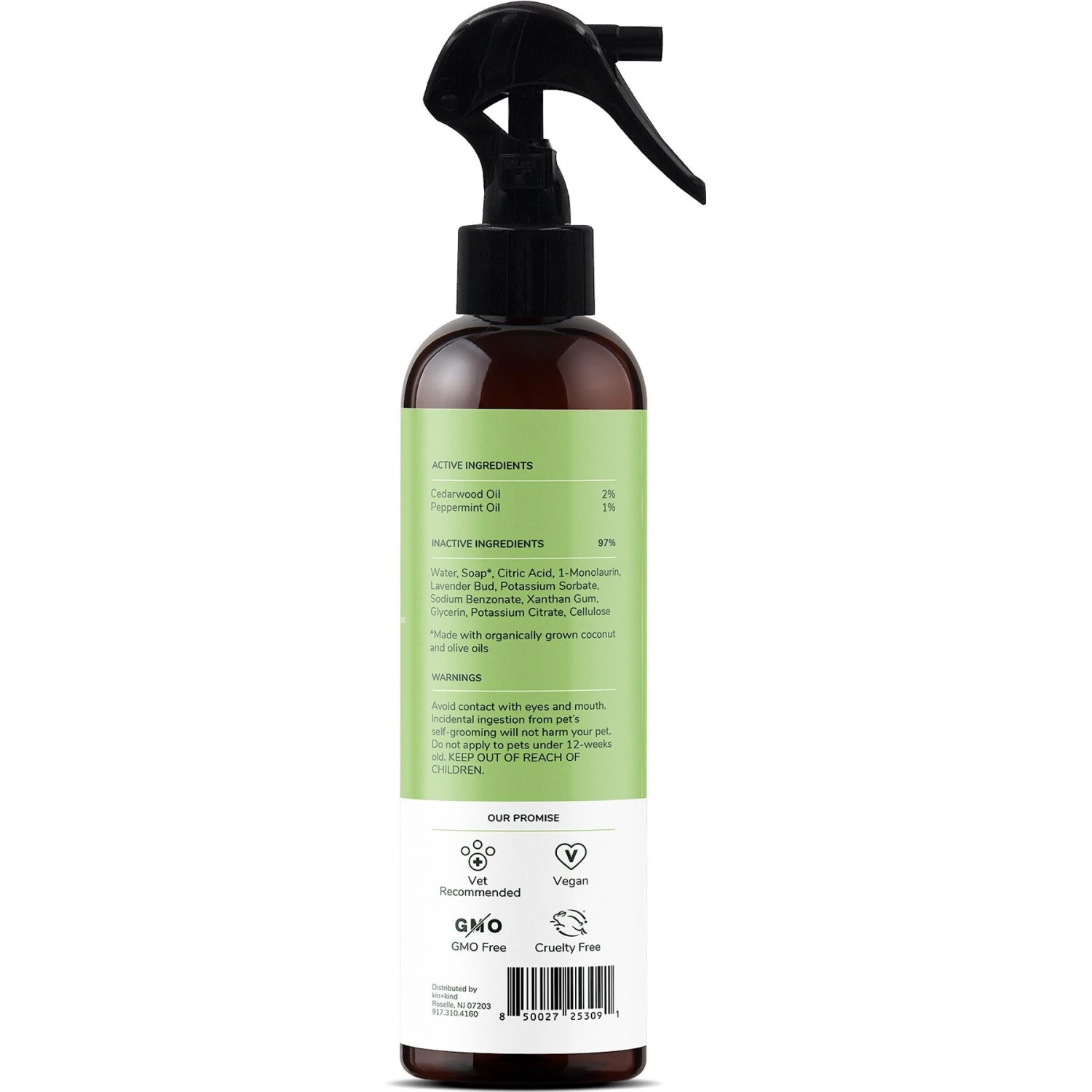 Kin+kind Flea & Tick Dog & Cat Protect Spray 3 Kin+kind Flea & Tick Dog & Cat Protect Spray - Image 3