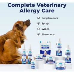 Vetnique Labs Dermabliss Hydrocortisone Anti-Itch & Allergy Relief Soothing & Hydrating Medicated Cortisone Dog & Cat Spray -Pet Wellness 271376 PT6. AC SS1800 V1698092436