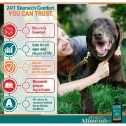 Vitalize Alimend K9 Canine Stomach Comfort & Protection Dog Supplement, 6-oz Bottle -Pet Wellness 271808 PT3. AC SS1800 V1659634881