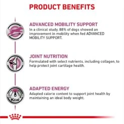 Royal Canin Veterinary Diet Adult Advanced Mobility Support Dry Dog Food -Pet Wellness 275995 PT2. AC SS1800 V1694465598