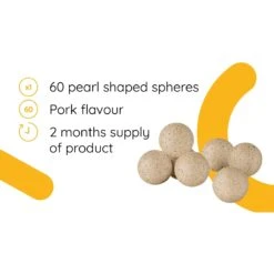 OZLOO Large Breed Digestive Health Probiotic Dog Supplement, 60 Count -Pet Wellness 278763 PT2. AC SS1800 V1628225195