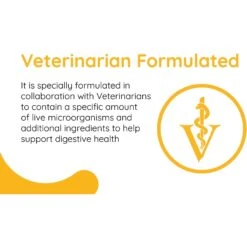 OZLOO Large Breed Digestive Health Probiotic Dog Supplement, 60 Count -Pet Wellness 278763 PT5. AC SS1800 V1628224305