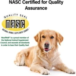 WoofWell Golden Retrievers Health Support Bacon Flavored Soft Chews Dog Supplement, 60 Count -Pet Wellness 279263 PT5. AC SS1800 V1615245485