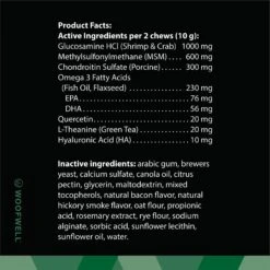 WoofWell Golden Retrievers Health Support Bacon Flavored Soft Chews Dog Supplement, 60 Count -Pet Wellness 279263 PT6. AC SS1800 V1615242878