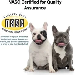 WoofWell French Bulldog Health Support Bacon Flavored Soft Chews Dog Supplement, 30 Count -Pet Wellness 279265 PT5. AC SS1800 V1615245837