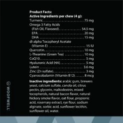 WoofWell French Bulldog Health Support Bacon Flavored Soft Chews Dog Supplement, 30 Count -Pet Wellness 279265 PT6. AC SS1800 V1615245394