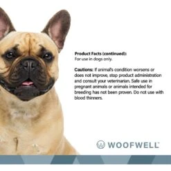 WoofWell French Bulldog Health Support Bacon Flavored Soft Chews Dog Supplement, 30 Count -Pet Wellness 279265 PT7. AC SS1800 V1615243354