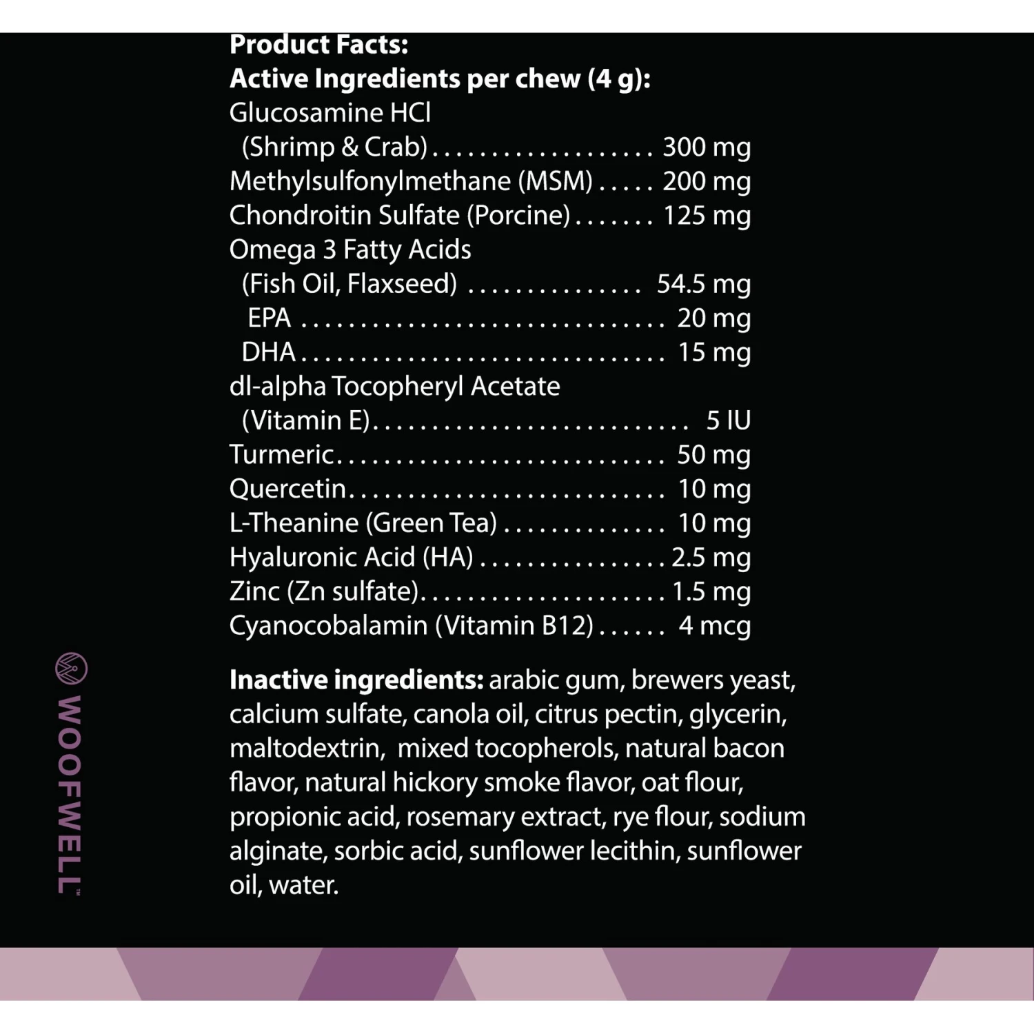 WoofWell Yorkshire Terriers Health Support Bacon Flavored Soft Chews Dog Supplement, 30 Count 7 WoofWell Yorkshire Terriers Health Support Bacon Flavored Soft Chews Dog Supplement, 30 Count - Image 7