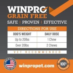 WINPRO Pet Gut Health Soft Chew Dog Supplement -Pet Wellness 279475 PT5. AC SS1800 V1658847091