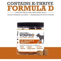 WINPRO Pet Gut Health Soft Chew Dog Supplement -Pet Wellness 279475 PT6. AC SS1800 V1658845928