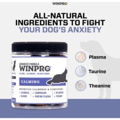 WINPRO Pet Calming Soft Chew Dog Supplement 12 WINPRO Pet Calming Soft Chew Dog Supplement -Pet Wellness 279476 PT3. AC SS1800 V1658844224