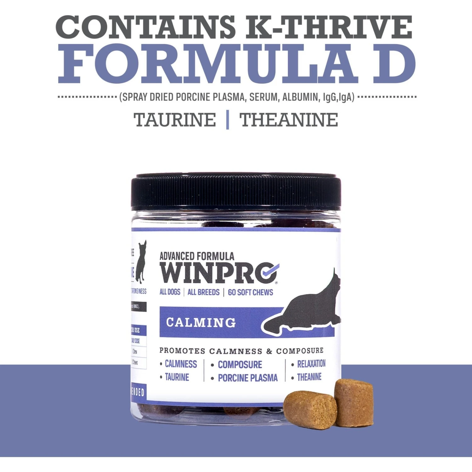 WINPRO Pet Calming Soft Chew Dog Supplement 7 WINPRO Pet Calming Soft Chew Dog Supplement - Image 7