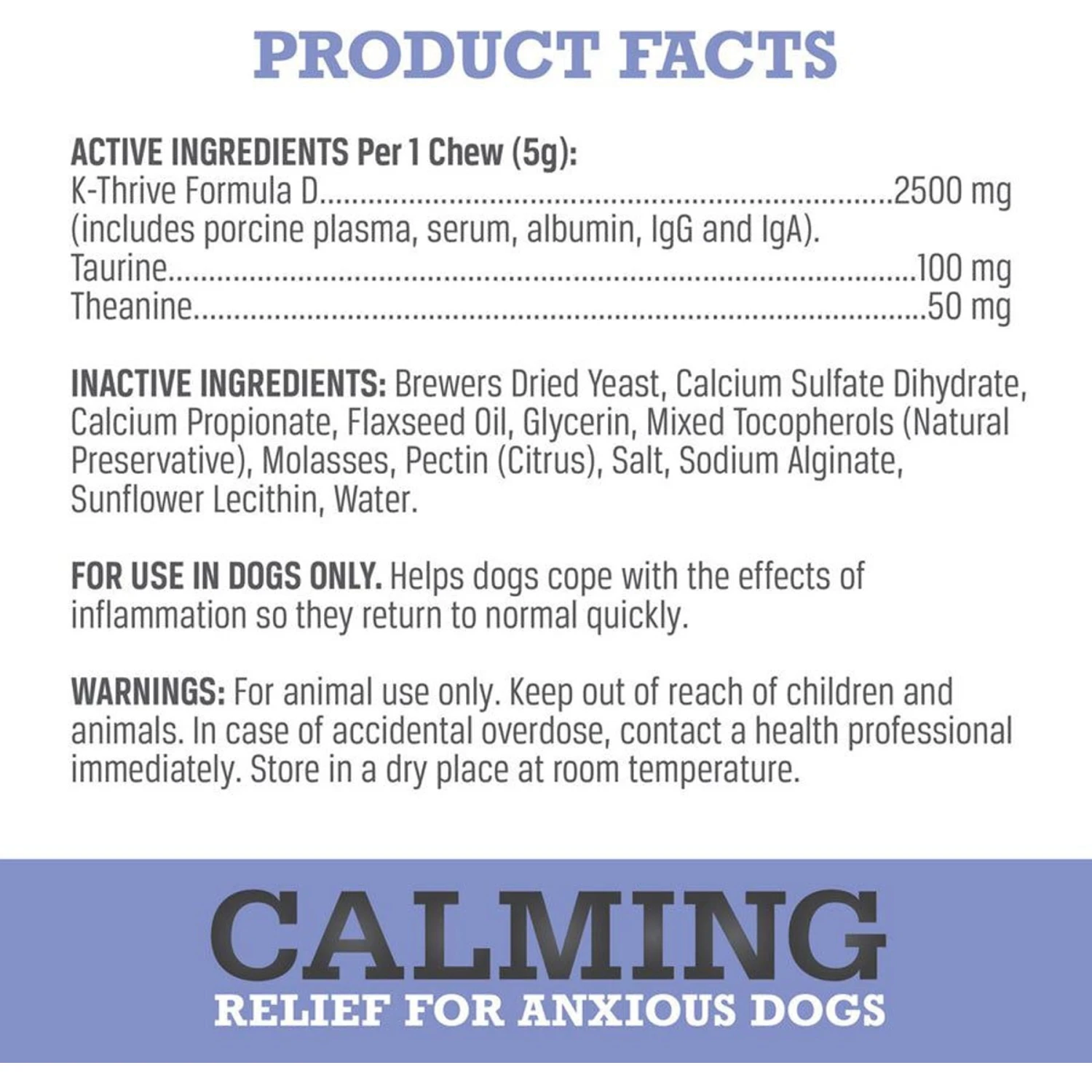 WINPRO Pet Calming Soft Chew Dog Supplement 8 WINPRO Pet Calming Soft Chew Dog Supplement - Image 8