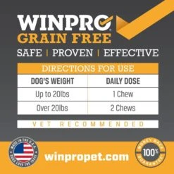 WINPRO Pet Recovery Soft Chew Dog Supplement -Pet Wellness 279477 PT5. AC SS1800 V1658847112