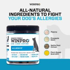 WINPRO Pet Allergy Soft Chew Dog Supplement -Pet Wellness 279478 PT3. AC SS1800 V1659567353