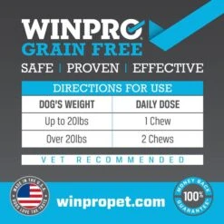 WINPRO Pet Allergy Soft Chew Dog Supplement -Pet Wellness 279478 PT5. AC SS1800 V1658845323