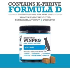 WINPRO Pet Allergy Soft Chew Dog Supplement -Pet Wellness 279478 PT6. AC SS1800 V1658843942