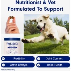PetLab Co. Joint Care Pork Flavor Dog Supplement, 30 Count -Pet Wellness 279959 PT4. AC SS1800 V1684524820