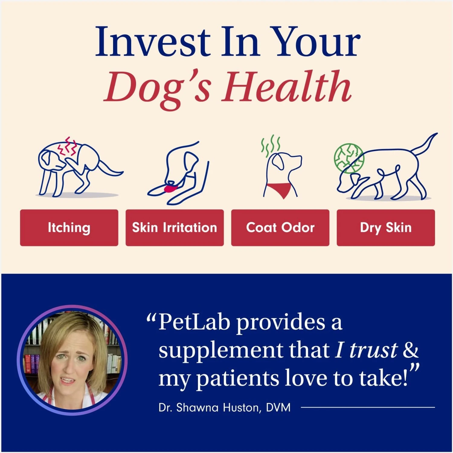 PetLab Co. Targeted Skin & Coat Mousse, 7-oz Bottle 4 PetLab Co. Targeted Skin & Coat Mousse, 7-oz Bottle - Image 4