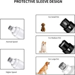 PATPET Steel Grit Dog & Cat Nail Grinder 10 PATPET Steel Grit Dog & Cat Nail Grinder -Pet Wellness 280277 PT3. AC SS1800 V1651937539