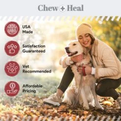 Chew + Heal Cranberry Support Urinary Tract Supplement For Dogs -Pet Wellness 280564 PT5. AC SS1800 V1686592038