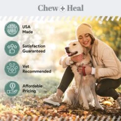 Chew + Heal Senior Hip & Joint Dog Supplement -Pet Wellness 280572 PT5. AC SS1800 V1685631942
