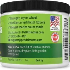 Pet Ultimates Probiotics Dog Supplement, 4.83-oz Jar 6 Pet Ultimates Probiotics Dog Supplement, 4.83-oz Jar -Pet Wellness 280765 PT2. AC SS1800 V1616164586