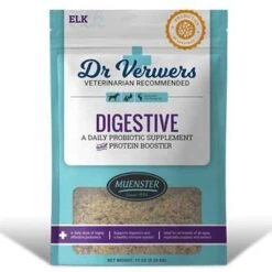 Muenster Dr Verwers Digestive Support Elk Flavor Powder Dog Supplement, 10-oz Bag