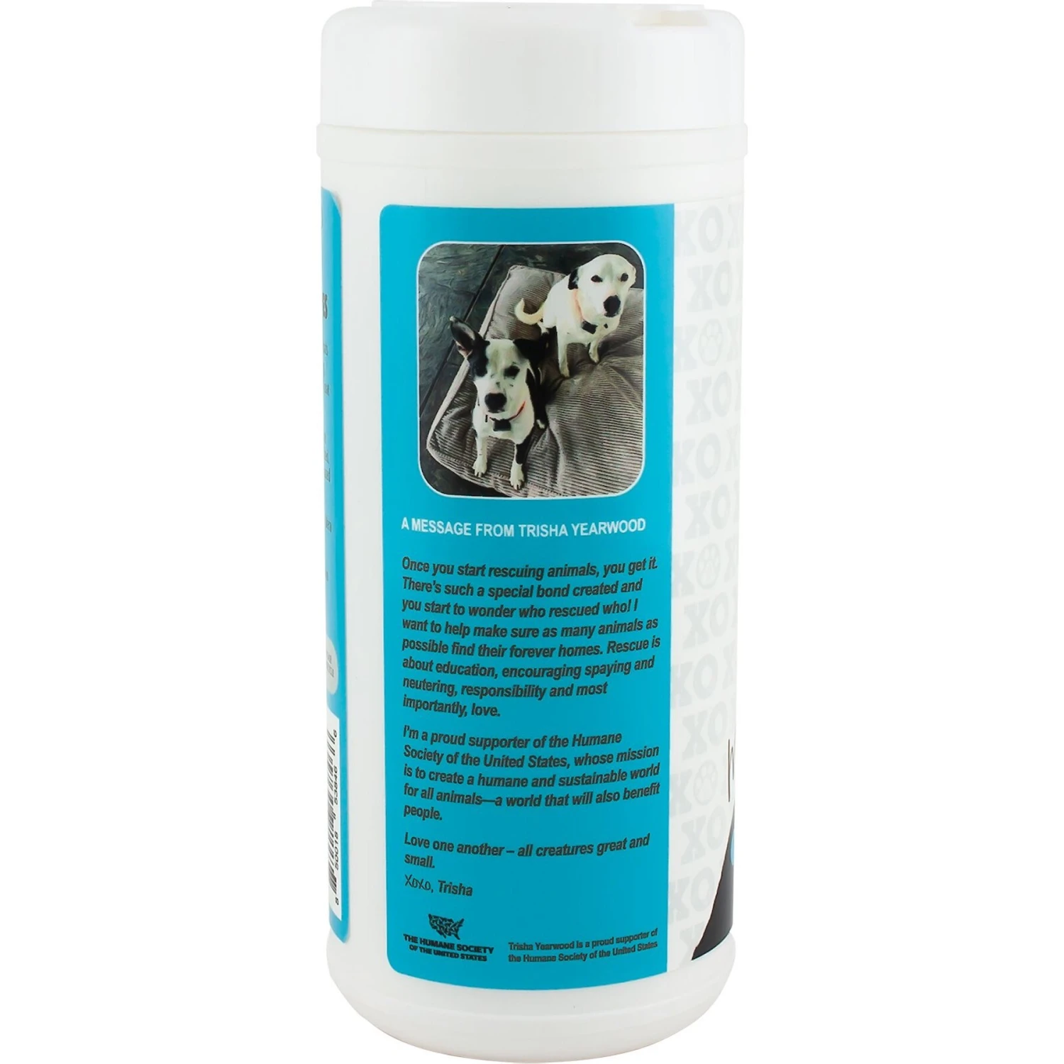 Trisha Yearwood Pet Collection Baby Powder Scented All-Purpose Dog Grooming Wipes, 50 Count 2 Trisha Yearwood Pet Collection Baby Powder Scented All-Purpose Dog Grooming Wipes, 50 Count - Image 2