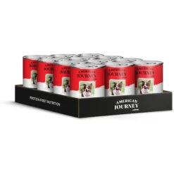 American Journey Beef & Vegetables Recipe Canned Dog Food -Pet Wellness 286577 PT3. AC SS1800 V1696608330