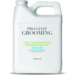 Pro-Coat Grooming Crisp Coat Ocean Breeze Deodorizing & Degreasing Shampoo, 1-gal Bottle