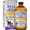 Sovereign Silver Pets Daily+ Immune Support Bio-Active Silver Hydrosol Dog & Cat Supplement